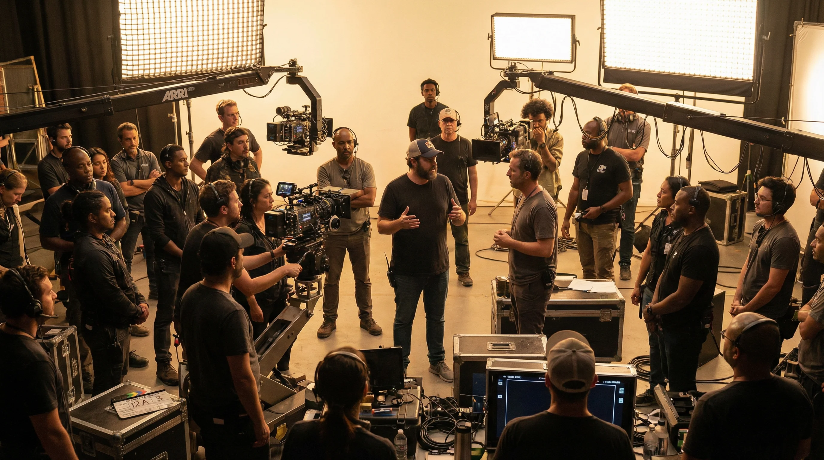 茄子视频传媒国际合作拍摄现场